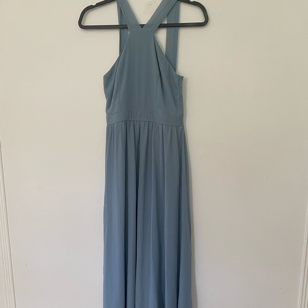 Lulus Light Blue Semi Formal Dress